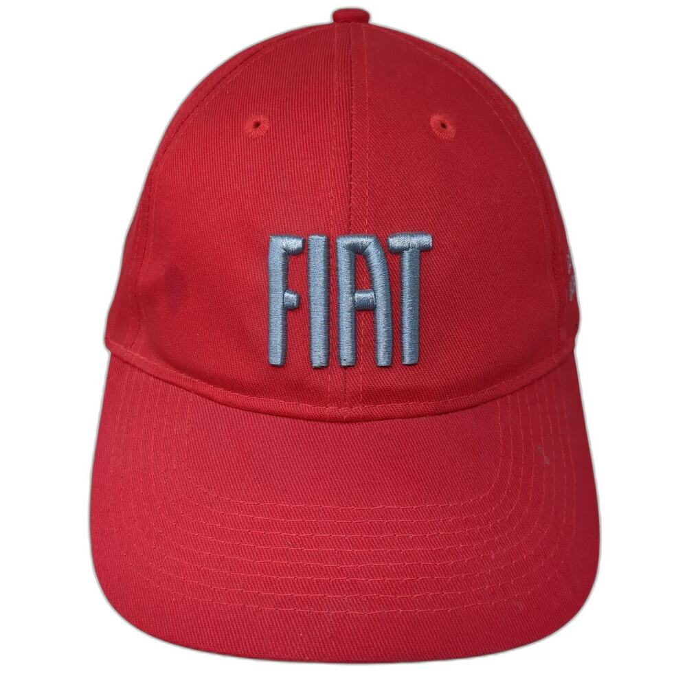 Fersten Worldwide Baseball Cap Red One Size Fiat Dennis Dillon Slideback Hat